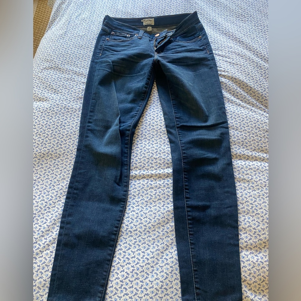 J.Crew toothpick jeans 25